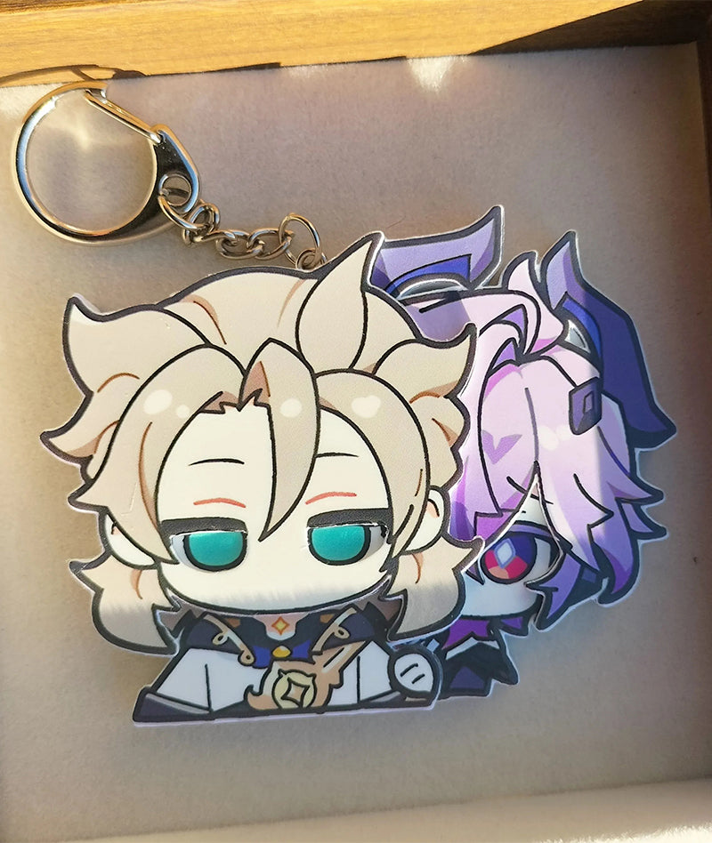 Genshin Impact Nicole Durin Columbina Furina Keychain – GenshinFans