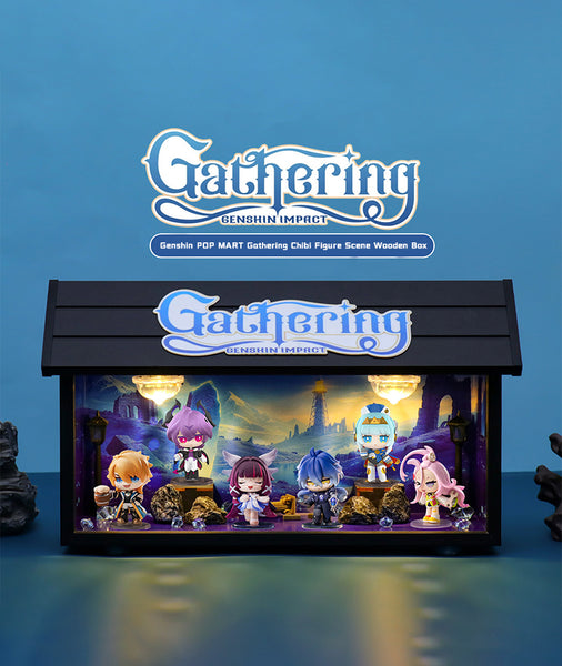 原神 POPMART Gathering Chibi 6個 デザイナーズトイ POP NOW:Genshin Impact Gathering Chibi シリーズ - POP MART (Japan)