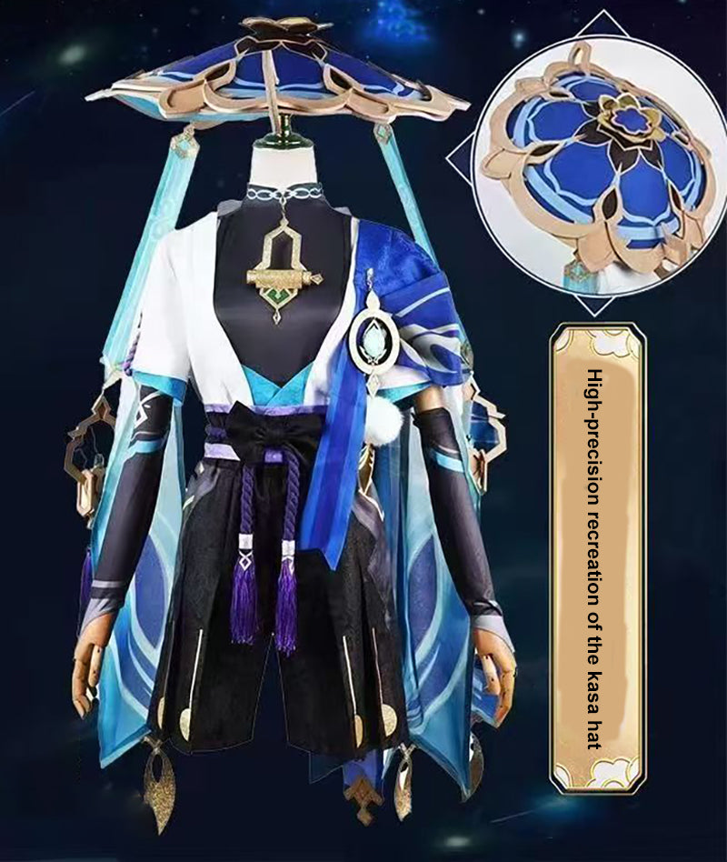 Wanderer Genshin Cosplay Costume Outfit Full Set – GenshinFans