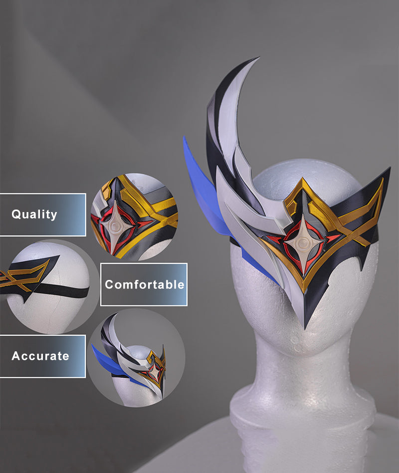 Dottore Heretic of the False Moon Cosplay Mask