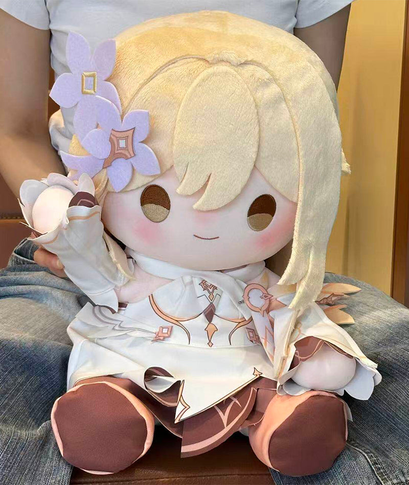 Genshin Impact Lumine 40cm Sitting Plush Doll