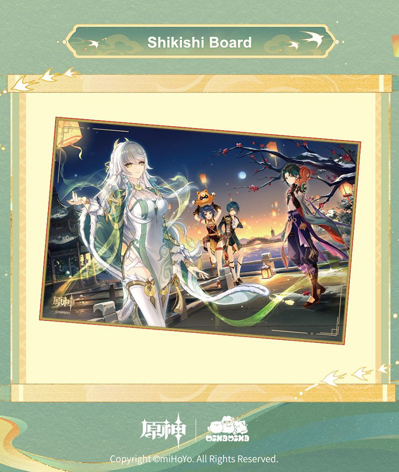 Genshin Impact × MikaMika Pop-Up Shikishi Board