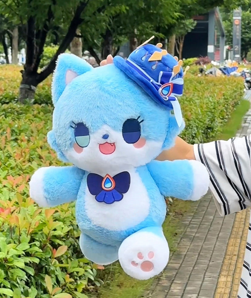 Genshin Impact Furina Cat Stuffed Plush Toy