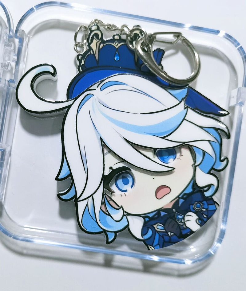 Genshin Impact Nicole Durin Columbina Furina Keychain – GenshinFans
