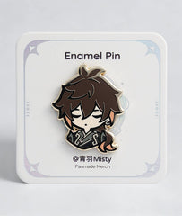 Zhongli Enamel Pin