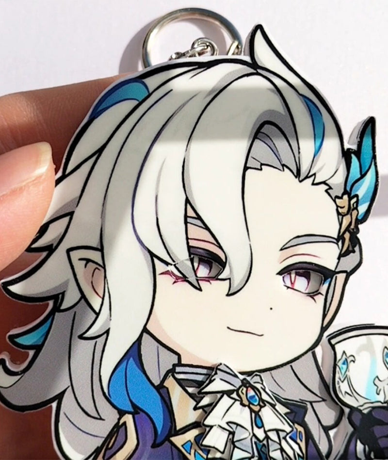 Genshin Impact Nicole Durin Columbina Furina Keychain – GenshinFans