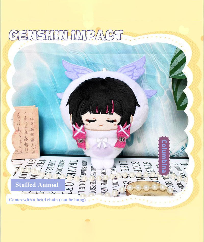 Flins, Columbina and Durin Stuffed Animal Plush Toys – GenshinFans