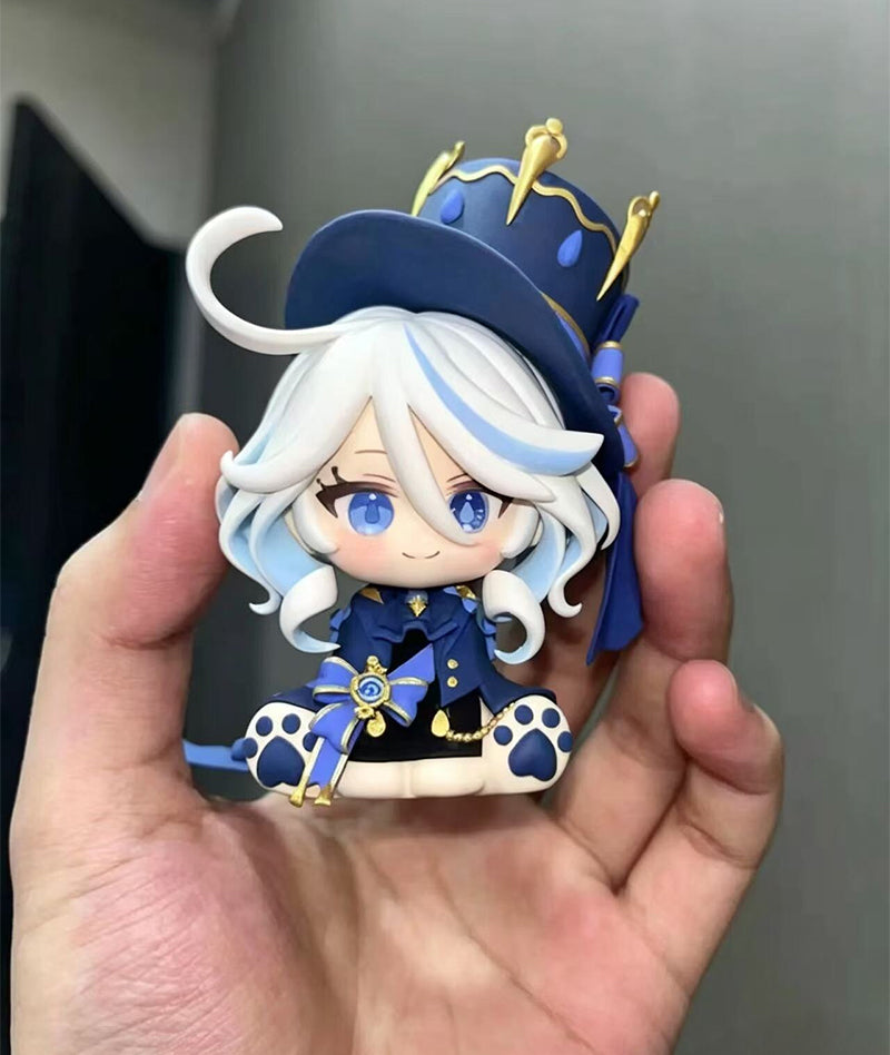 Genshin Impact Furina Cat & Doro Chibi Figurine – GenshinFans