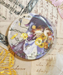 Columbina Flowers Badge
