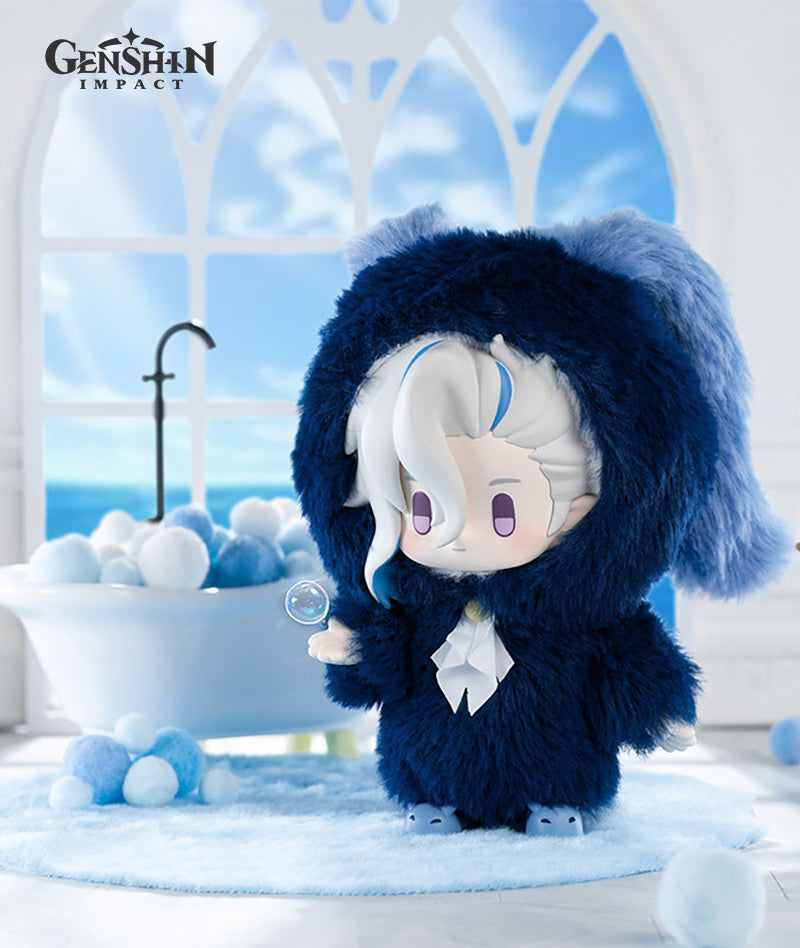 Genshin Winter Nesting Plush Keychains - Klee & Zhongli – GenshinFans