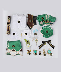 Venti Cosplay Outfit Full Set