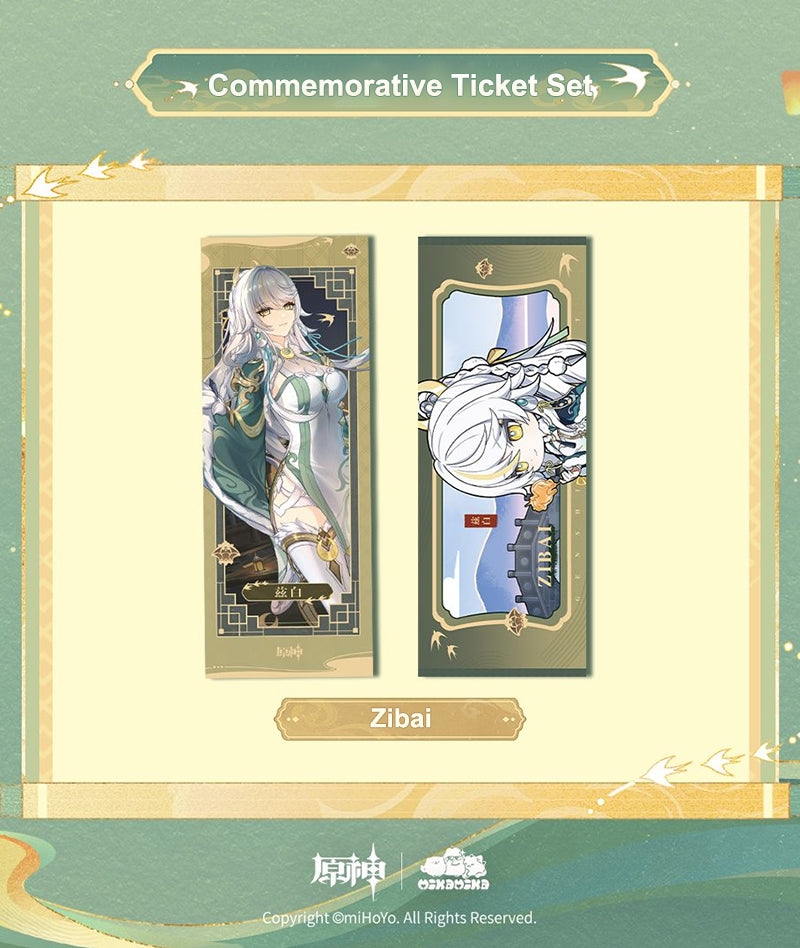Genshin × MikaMika Pop-Up Commemorative Ticket Sets – GenshinFans
