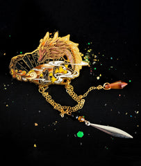Zhongli Dragon Pin Badge