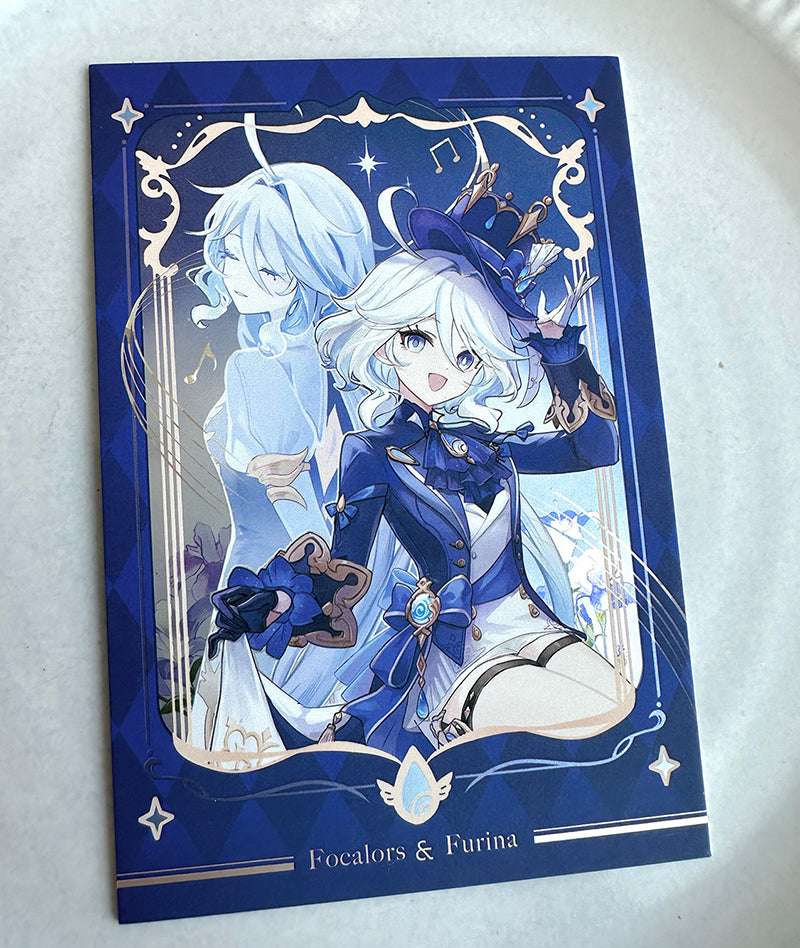Genshin Furina & Focalors Acrylic Stand and Badges – GenshinFans