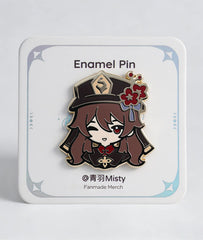 Hu Tao Enamel Pin