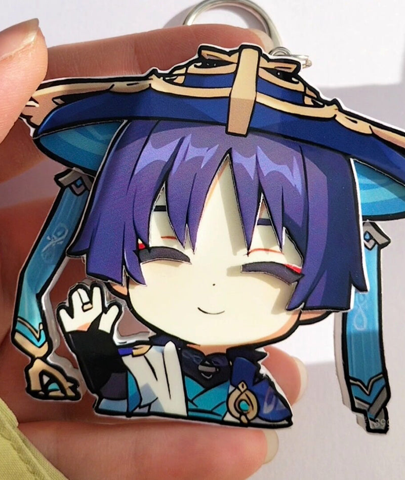 Genshin Impact Nicole Durin Columbina Furina Keychain – GenshinFans