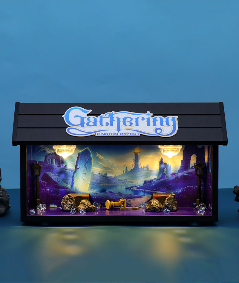 Genshin Pop Mart Gathering Chibi Figure Display Box – GenshinFans