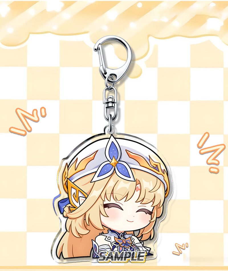 Genshin Impact Nicole Keychain & Acrylic Stand – GenshinFans