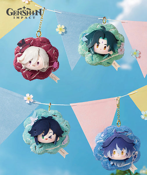 Genshin Spring Blossom Tales Plush Keychain - Xiao – GenshinFans
