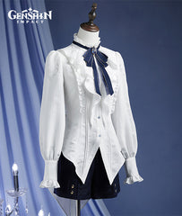 Genshin Furina Long Sleeve Shirt