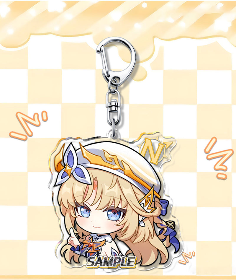 Genshin Impact Nicole Keychain & Acrylic Stand – GenshinFans