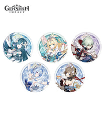 Genshin Impact Snezhnaya Character Badge