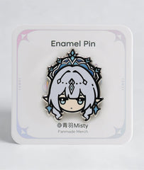 Anastasya Enamel Pin