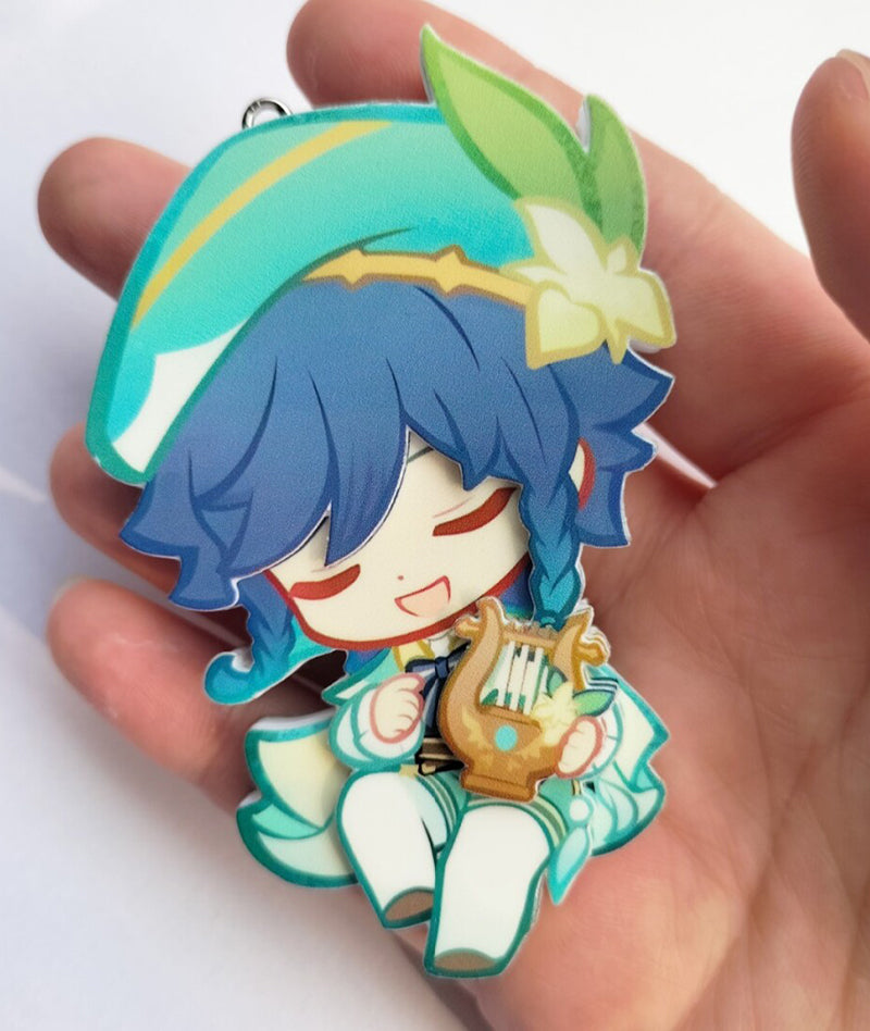 Genshin Impact Nicole Durin Columbina Furina Keychain – GenshinFans