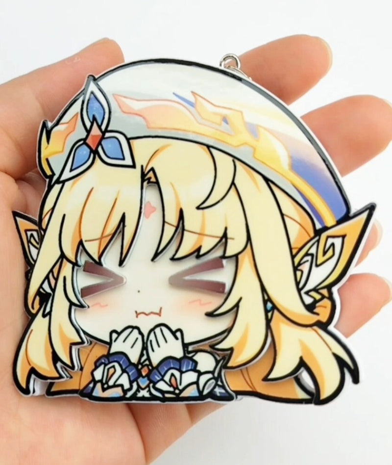 Genshin Impact Nicole Durin Columbina Furina Keychain – GenshinFans
