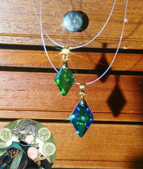 Genshin Impact Alhaitham Prism Gemstone Necklace