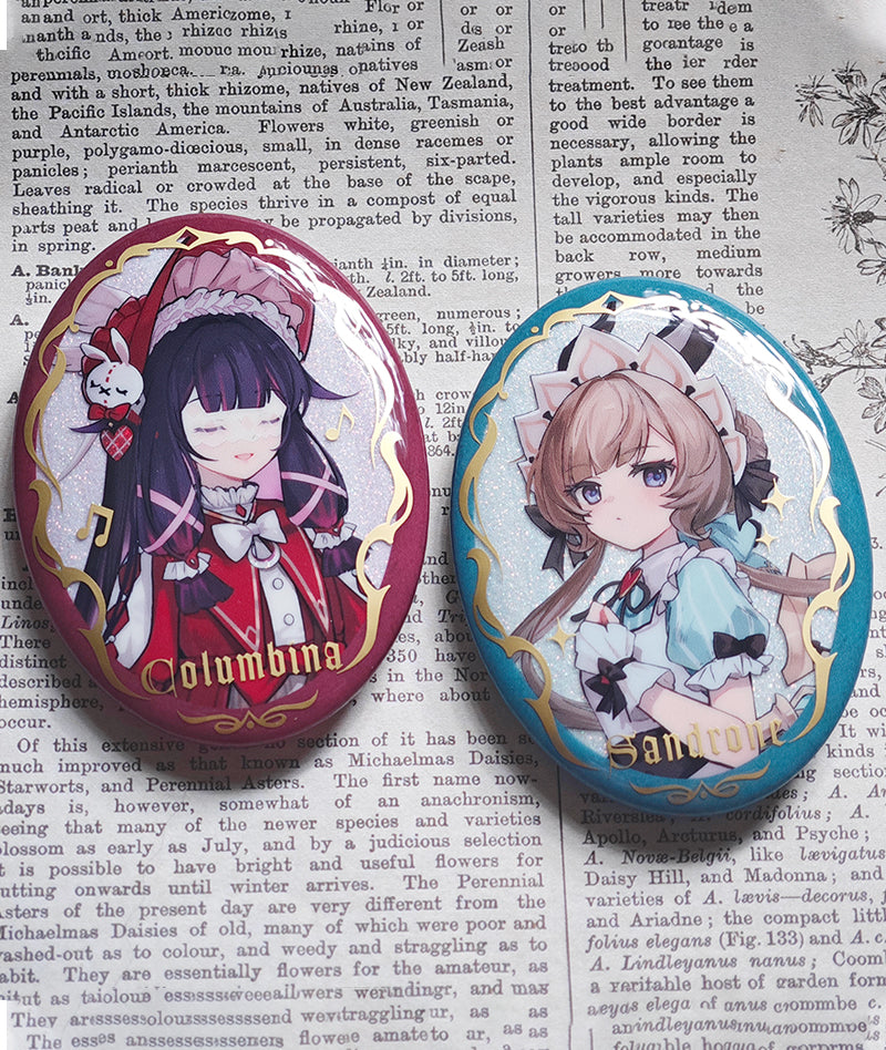 Genshin Impact Columbina & Sandrone Acrylic Stand – GenshinFans