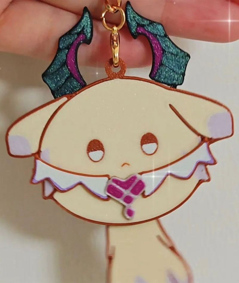 Dodoco Keychain Genshin Durin Dodoco & Venti Dodoco Keychains – GenshinFans