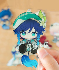 Genshin Venti Cat Acrylic Charm