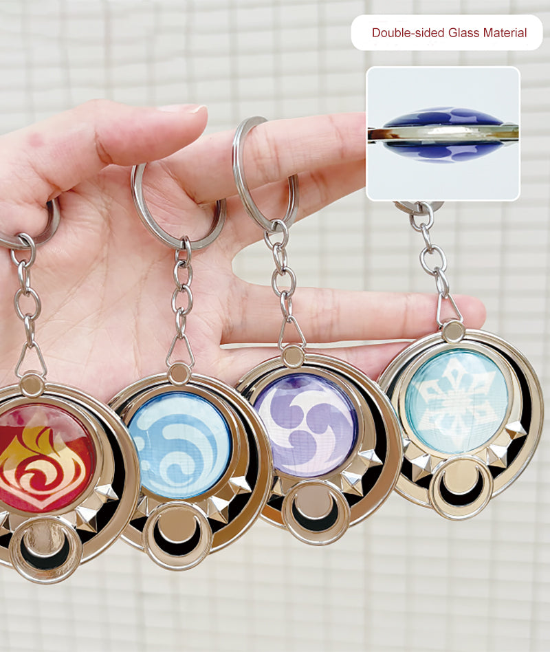 Genshin Impact Nod-Krai Moon Wheel Vision Keychain – GenshinFans