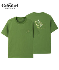 [Official Merchandise] Tighnari Impression T-Shirt Of Forest and Sand Clothing