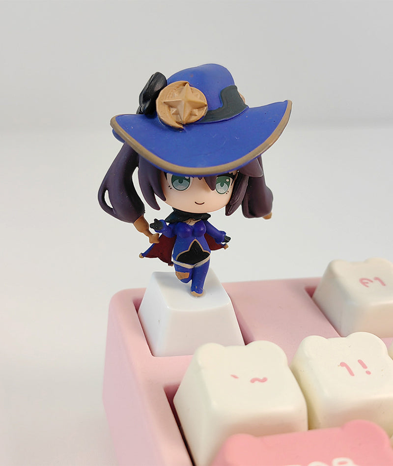 Genshin Custom Artisan Keycaps - Amber, Paimon – GenshinFans