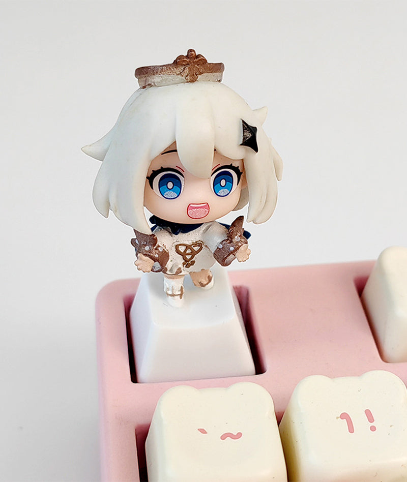 Genshin Custom Artisan Keycaps - Amber, Paimon – GenshinFans