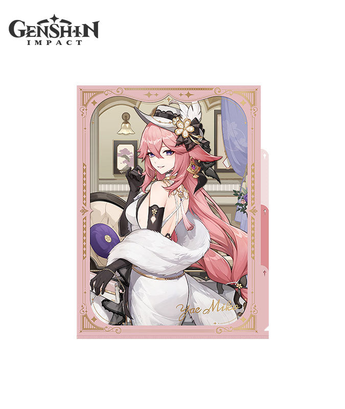 Genshin Resplendent Feast Yae Miko Merch: Badge, Purse – GenshinFans
