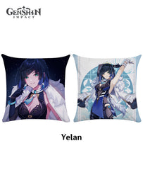 Genshin Impact Yelan Throw Pillow