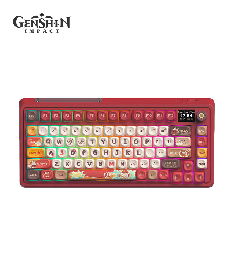 その他 F2 Klee Genshin Fleeing Sunlight Mechanical Keyboard – GenshinFans
