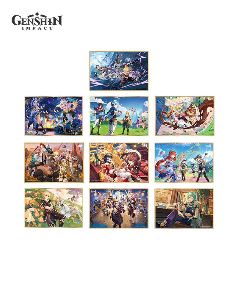 Genshin Theme Series Shikishi Art Board