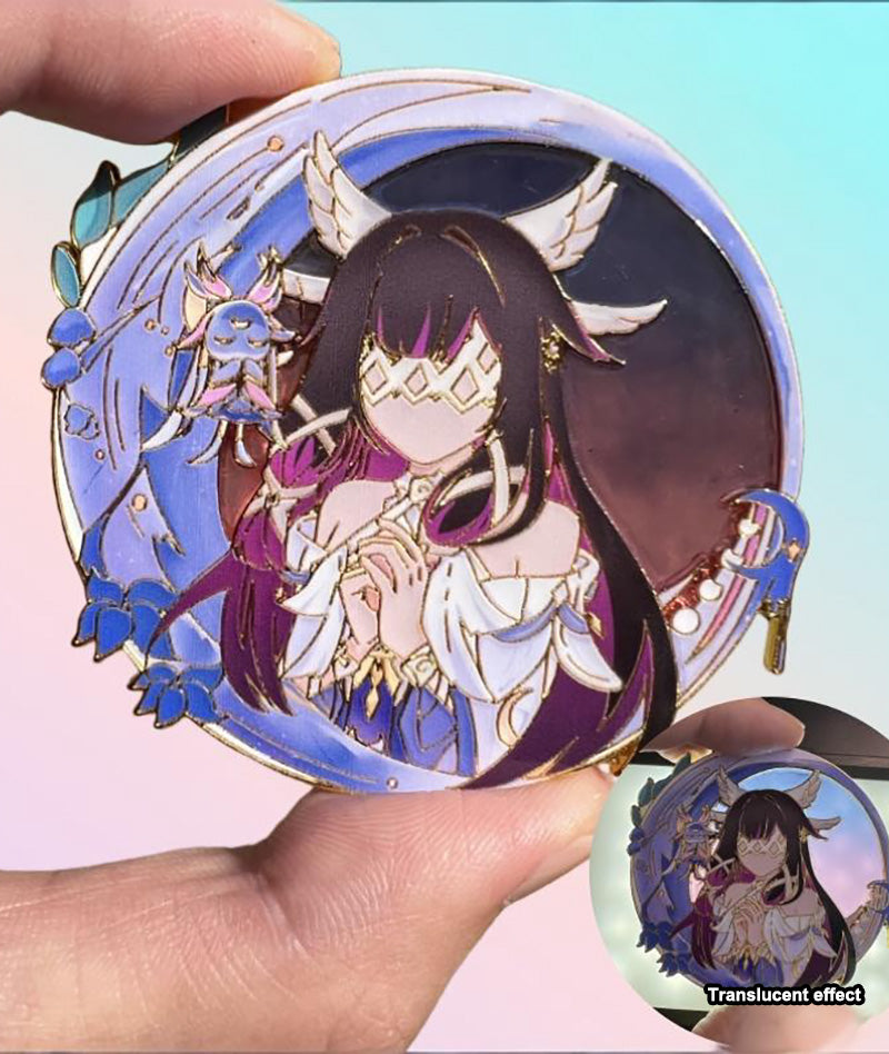 Columbina Metal Badge