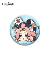 [Official Merchandise] Genshin Impact Theme Chibi Expression Sticker Badges